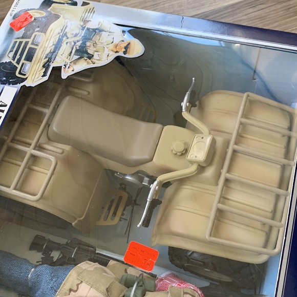 ATV Vehicle & Soldier of The World Army Man Fighter Doll SOTW 2003 new vintage - Picture 8 of 12